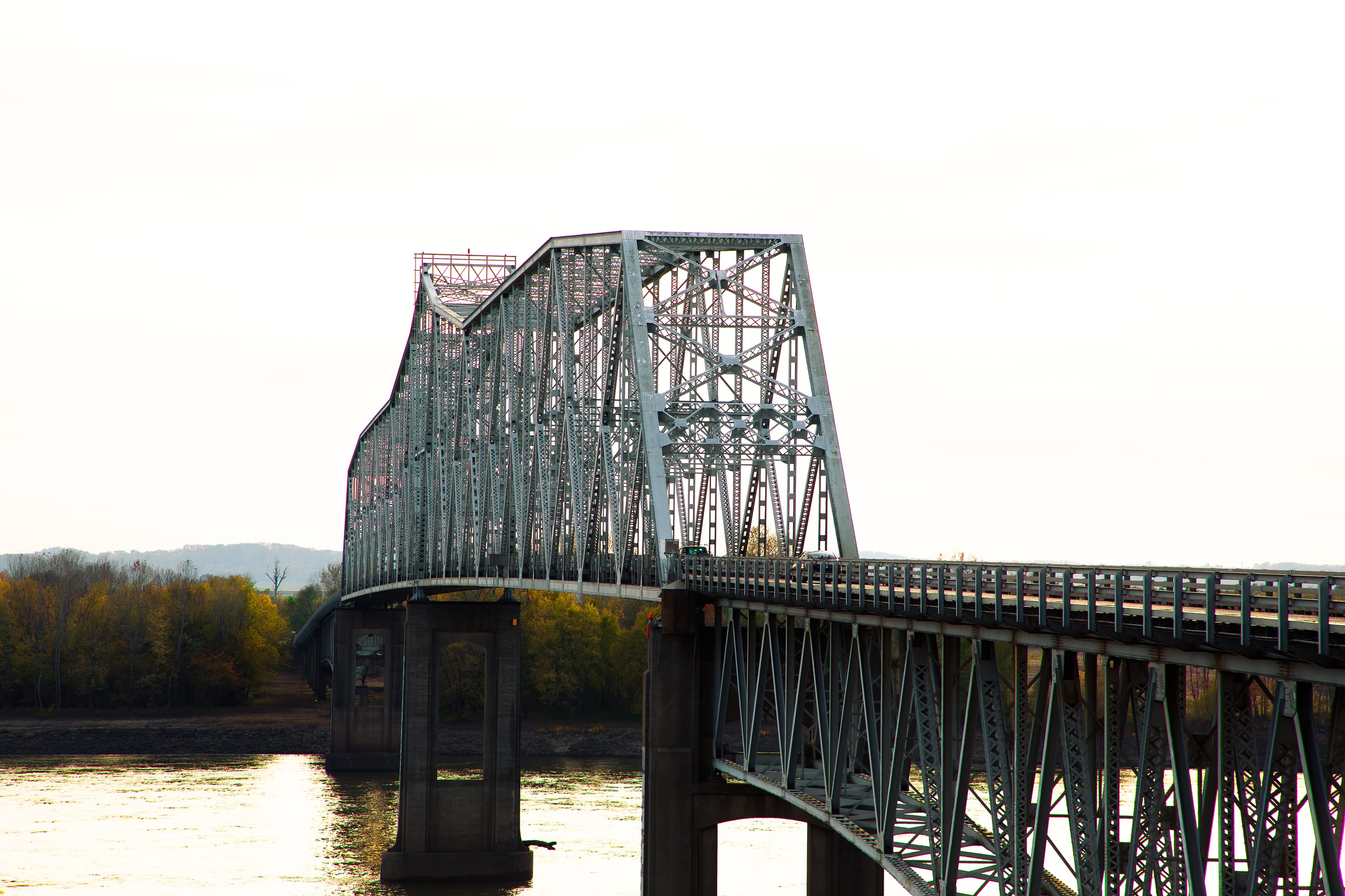The Chester Bridge at golden hour